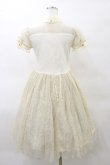画像2: Angelic Pretty / Lacy Girlカットワンピース Free アイボリー H-25-03-29-1082-AP-OP-NS-ZH (2)