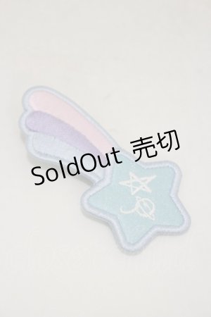 画像: Angelic Pretty / Fancy Shooting Starワッペンクリップ  サックス H-25-03-29-1014-AP-AC-NS-ZH