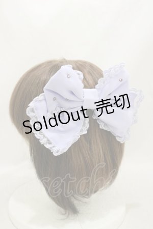 画像: Angelic Pretty / ふわふわシフォンバレッタ  ラベンダー H-25-03-29-1002-AP-AC-NS-ZH
