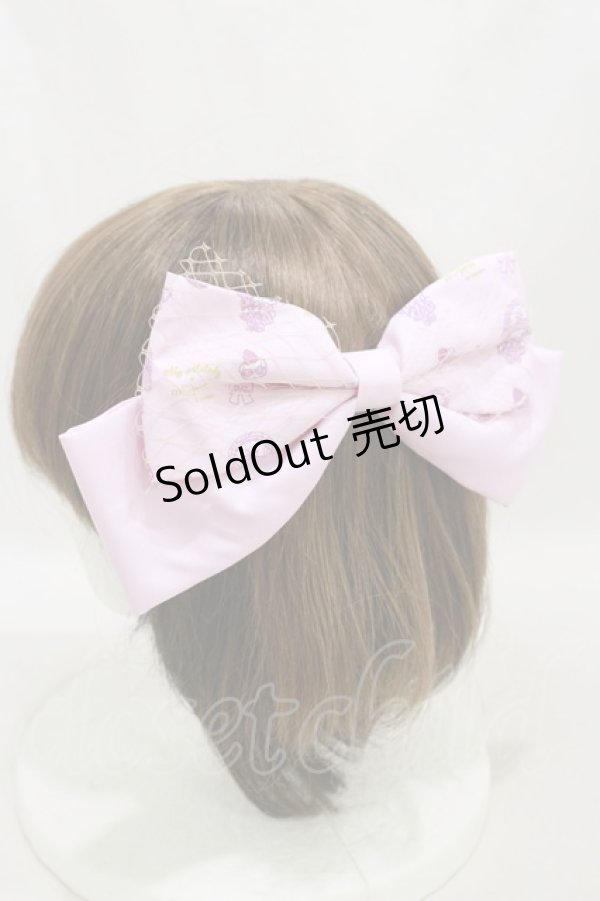画像1: m petit by misako / サンリオキャラクターズコラボ マイメロディ リボンバレッタ  ピンク H-25-03-29-1023-LO-AC-NS-ZH (1)