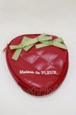 画像1: Maison de FLEUR / いちごアクセサリーケースBOOK  レッド H-25-03-29-1027-LO-ZA-NS-ZH (1)
