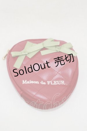 画像: Maison de FLEUR / いちごアクセサリーケースBOOK  レッド H-25-03-29-1027-LO-ZA-NS-ZH