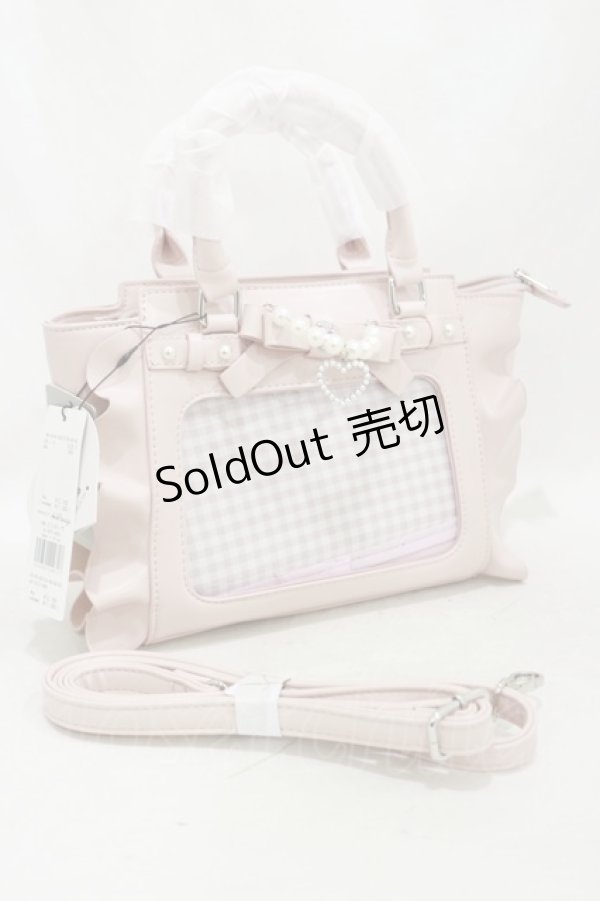 画像1: Ank Rouge / 確定ファンサのおまじないBAG  ピンク H-25-03-29-1032-CA-BG-NS-ZH (1)