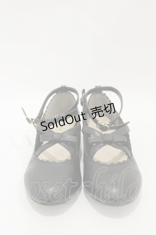 画像1: m petit by misako / AMリボンストラップPPS M ブラック H-25-03-29-1036-LO-SH-NS-ZH (1)