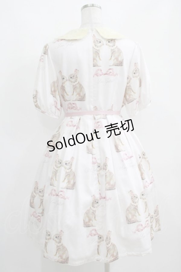 画像3: Leur Getter / Twin Rabbit袖付ワンピース L(トールサイズ) さくらピンク H-25-03-29-005-LU-OP-KB-ZH (3)