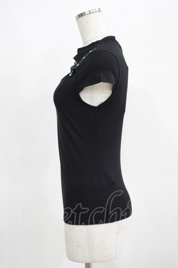 画像2: KILL STAR / XARA KEYHOLE TOP XS ブラック H-25-03-29-055-SL-TO-KB-ZH (2)