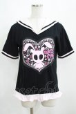 画像1: TOXIC STAR / セーラーカットソー  黒×ピンク H-25-03-29-062-PU-TO-KB-ZH (1)