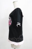 画像2: TOXIC STAR / セーラーカットソー  黒×ピンク H-25-03-29-062-PU-TO-KB-ZH (2)