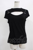 画像1: KILL STAR / XARA KEYHOLE TOP M ブラック H-25-03-29-063-SL-TO-KB-ZH (1)