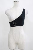 画像1: The End Lingerie / One Kiss from You One Shoulder Bralette XS ブラック H-25-03-29-065-PU-ZA-KB-ZH (1)