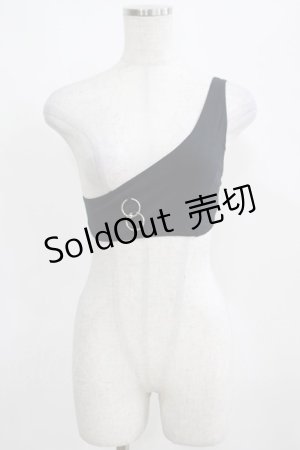 画像: The End Lingerie / One Kiss from You One Shoulder Bralette XS ブラック H-25-03-29-065-PU-ZA-KB-ZH