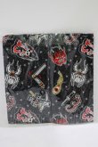 画像2: SOURPUSS / スカーフ  ブラック H-25-03-29-067-PU-ZA-KB-ZH (2)
