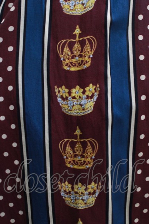 画像5: Leur Getter / Crown Stripeスカート  ワイン H-25-03-29-017-LU-SK-KB-ZH (5)