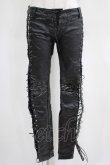 画像1: PUNK RAVE / Fetishista Trousersパンツ XS ブラック H-25-03-29-022-PU-PA-KB-ZH (1)