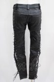 画像3: PUNK RAVE / Fetishista Trousersパンツ XS ブラック H-25-03-29-022-PU-PA-KB-ZH (3)