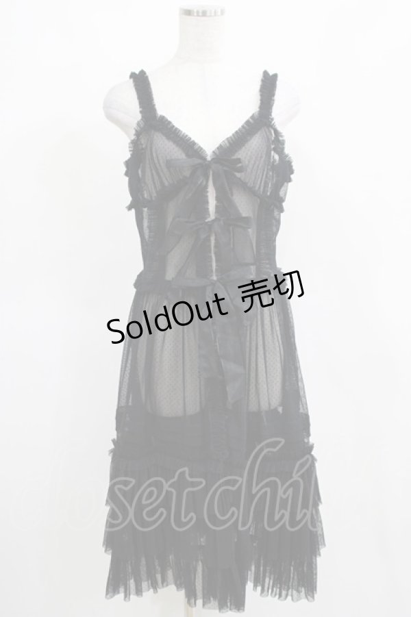画像1: Juliette et Justine / Benediction de l'ange "Uriel" (Long Gilet) ベネディクション ドゥラ アンジュ *ウリエル* 【ロングジレ】 Free ブラック H-25-03-30-028-CL-OP-NS-ZH (1)