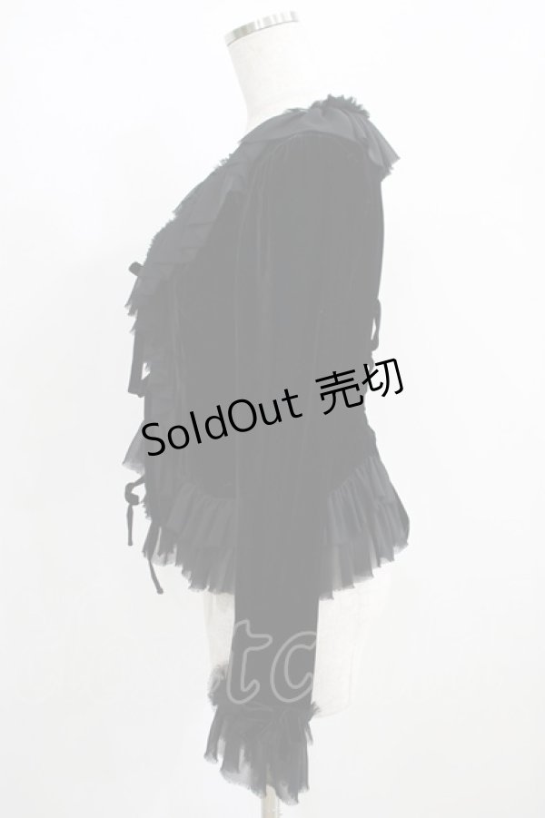 画像2: Juliette et Justine / La veste d'aristocrate Bolero〜ラ ヴェスト デュ アリストクラット〜 サイズ2 ブラック H-25-03-30-045-CL-TO-NS-ZH (2)