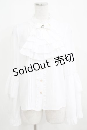 画像: Amavel / Wonder Trickジャボブラウス Free オフ H-25-03-30-046-CA-BL-NS-ZH