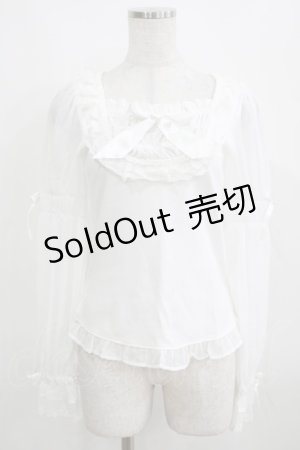 画像: BABY,THE STARS SHINE BRIGHT / シフォンヨークプルオーバー Free オフ H-25-03-30-052-BA-TO-NS-ZH