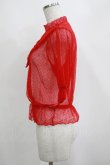 画像2: Candy Stripper / DOT TULLE   レッド H-25-03-30-1034-PU-TO-KB-ZH (2)