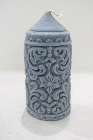 画像: THE BLACKENED TEETH / Mildred Gothic Pillar Candle  LG H-25-03-30-1037-PU-ZA-KB-ZH