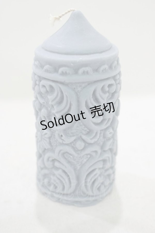 画像2: 【SALE】THE BLACKENED TEETH / Mildred Gothic Pillar Candle  LG H-25-03-30-1037-PU-ZA-KB-ZT-W004 (2)