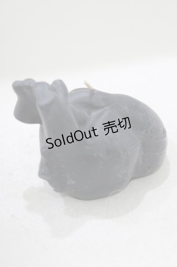 画像2: THE BLACKENED TEETH / Anatomical Heart Candle  BLK H-25-03-30-1038-PU-ZA-KB-ZH (2)