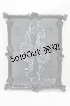 画像: THE BLACKENED TEETH / Bone Frame＆アートプリント  BLK H-25-03-30-1055-PU-ZA-KB-ZH
