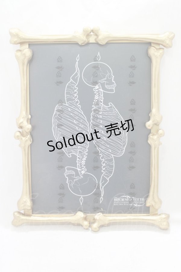 画像1: THE BLACKENED TEETH / Bone Frame＆アートプリント  GLD H-25-03-30-1056-PU-ZA-KB-ZH (1)