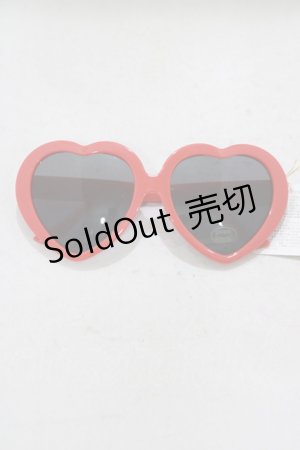画像: Shirley Temple / キッズハートサングラス キッズサイズ 赤 H-25-03-30-1063-ET-ZA-KB-ZH