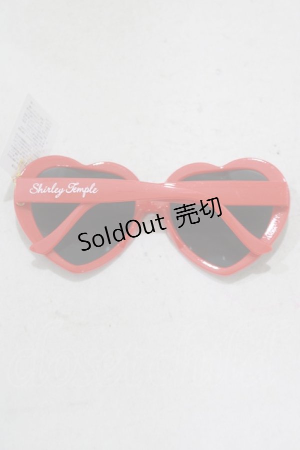 画像2: Shirley Temple / キッズハートサングラス キッズサイズ 赤 H-25-03-30-1063-ET-ZA-KB-ZH (2)
