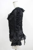 画像2: Juliette et Justine / Princesse de fleur blouse〜プランセス　ドゥ　フルール〜 Free ブラック H-25-03-30-055-CL-BL-NS-ZH (2)