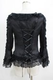 画像3: Juliette et Justine / Princesse de fleur blouse〜プランセス　ドゥ　フルール〜 Free ブラック H-25-03-30-055-CL-BL-NS-ZH (3)