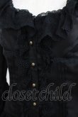 画像4: Juliette et Justine / Princesse de fleur blouse〜プランセス　ドゥ　フルール〜 Free ブラック H-25-03-30-055-CL-BL-NS-ZH (4)