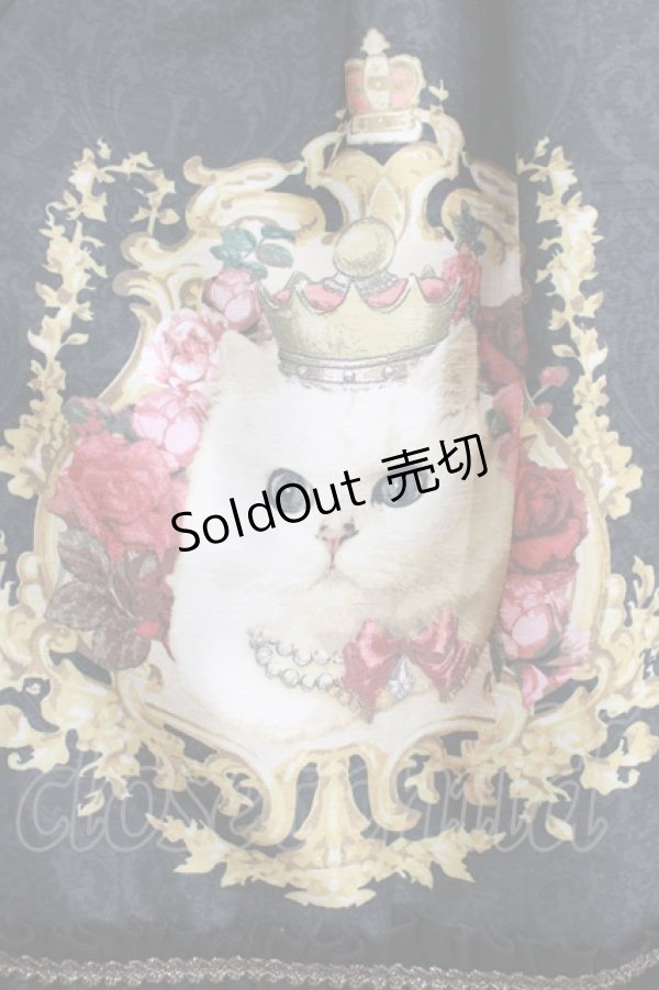 画像4: Enchantlic Enchantilly / Queen Catのエレガントスリーブなワンピース Free ブラック H-25-03-30-005-LO-OP-NS-ZH (4)