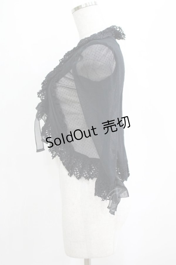 画像2: Juliette et Justine / Le Manoir du Palais Bolero〜ル マノアール ドゥ パレ ボレロ〜 サイズ1 ブラック H-25-03-30-057-CL-TO-NS-ZH (2)