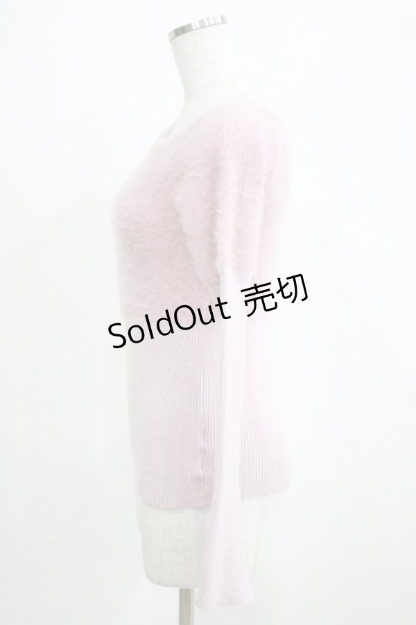 画像2: Riu / OFF SHOULDER Knit Free ピンク H-25-03-30-058-GO-TO-NS-ZH (2)