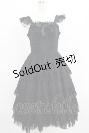 画像: Juliette et Justine / Le Manoir du Palais〜ル マノアール ドゥ パレ ローブ〜 サイズ1 ブラック H-25-03-30-006-CL-OP-NS-ZH