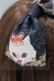 画像2: Enchantlic Enchantilly / Queen Catカチューシャ  ブラック H-25-03-30-069-LO-AC-NS-ZH (2)