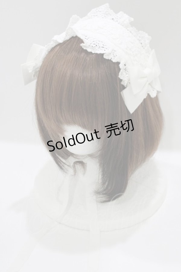 画像1: BABY,THE STARS SHINE BRIGHT / ハートマーガレットヘッドドレス  オフ H-25-03-30-072-BA-AC-NS-ZH (1)
