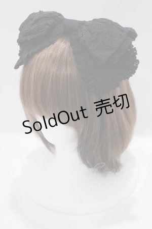画像: BABY,THE STARS SHINE BRIGHT / キャメロンカチューシャ  ブラック H-25-03-30-076-BA-ZA-NS-ZH