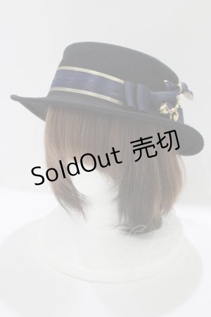 画像: Innocent World / 月夜のお散歩ハット  ブラック H-25-03-30-078-IW-AC-NS-ZH