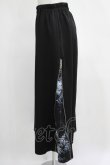 画像2: NieR Clothing / 2WAY SIDE ZIP WIDE PANTS  黒 H-25-03-31-027-PU-PA-KB-ZH (2)