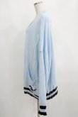 画像2: NieR Clothing / Vネックカーディガン  ライトブルー H-25-03-31-036-PU-TO-KB-ZH (2)