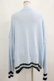 画像3: NieR Clothing / Vネックカーディガン  ライトブルー H-25-03-31-036-PU-TO-KB-ZH (3)