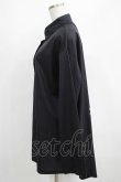 画像2: NieR Clothing / バックプリントシャツ  黒 H-25-03-31-037-PU-BL-KB-ZH (2)