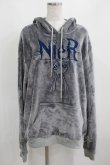 画像1: NieR Clothing / もこもこプルパーカー  グレー H-25-03-31-038-PU-TO-KB-ZH (1)