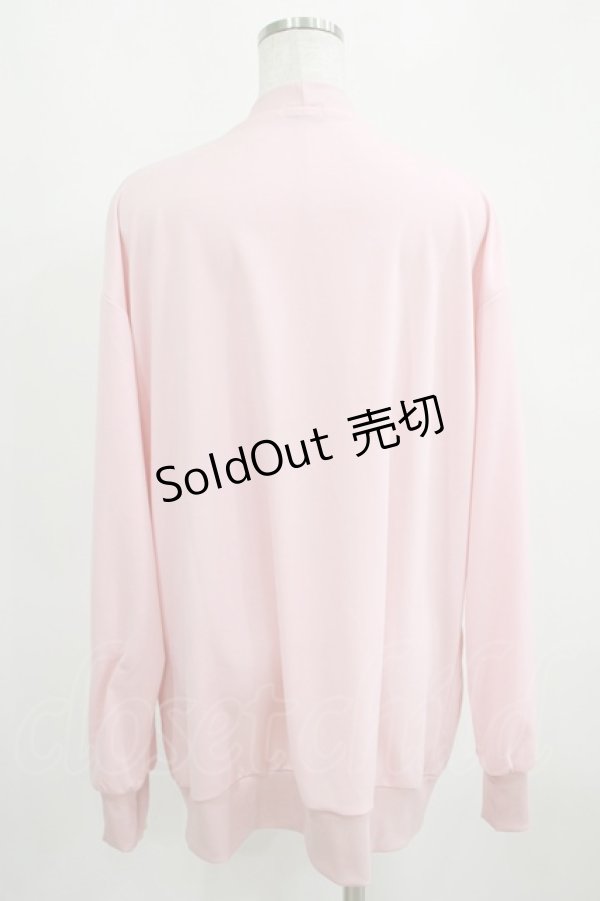 画像3: NieR Clothing / 王冠刺繍Vネックカーデ  ピンク H-25-03-31-042-PU-TO-KB-ZH (3)