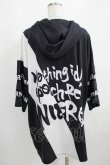 画像3: NieR Clothing / 半袖プルパーカー  黒 H-25-03-31-045-PU-TO-KB-ZH (3)