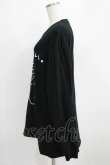 画像2: NieR Clothing / COTTON LONG CUTSEW XL 黒 H-25-03-31-049-PU-TO-KB-ZI (2)